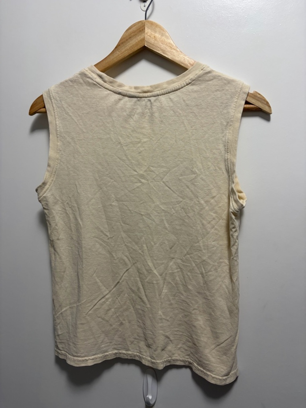 Toad&Co Cream Sleeveless Women’s Hemp Daily Tank Frog Women’s Size XS - Picture 6 of 6